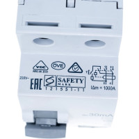 ВДТ RX3 Legrand 30мА 25А 2П AC 402024