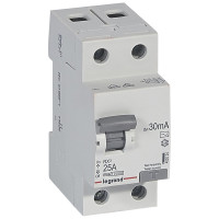ВДТ RX3 Legrand 30мА 25А 2П AC 402024