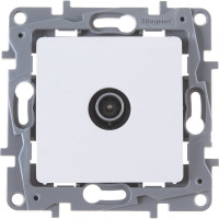 Розетка Legrand TV (телевизионная) Legrand Etika оконечная белый 672265