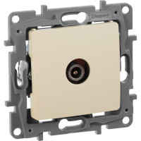 Розетка Legrand TV (телевизионная) Legrand Etika проходная слоновая кость 672363
