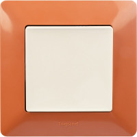 Выключатель Legrand Valena LIFE  10АХ 250В с лицевой панелью.Безвинтовые зажимы.Слоновая кость 752501
