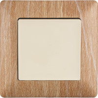 Выключатель Legrand Valena LIFE  10АХ 250В с лицевой панелью.Безвинтовые зажимы.Слоновая кость 752501