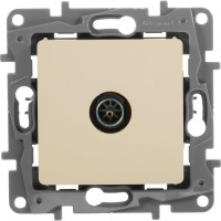 Розетка Legrand TV (телевизионная) Legrand Etika "звезда" слоновая кость 672351