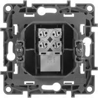 Розетка Legrand телефонная RJ11 Legrand Etika белый 672240