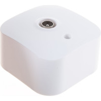 Розетка Legrand TV (телевизионная) Legrand Quteo "звезда" IP20 накладной монтаж белый 782215