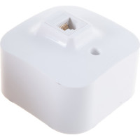 Розетка Legrand компьютерная RJ45 категория 5e UTP Legrand Quteo IP20 накладной монтаж белый 782224