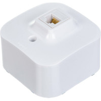 Розетка Legrand компьютерная RJ45 категория 5e UTP Legrand Quteo IP20 накладной монтаж белый 782224