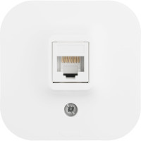 Розетка Legrand компьютерная RJ45 категория 5e UTP Legrand Quteo IP20 накладной монтаж белый 782224