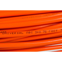 Удлинитель шнур на рамке UNIVersal УШ-10 IP-54 ПВС 3*0.75 1гн. з/к 40 м 9632025