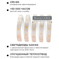 Комплект светодиодной ленты Apeyron 220В с аксессуарами 10-58