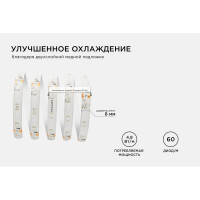Светодиодная лента Apeyron 12В, 4,8 Вт/м 07