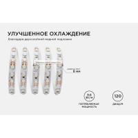 Светодиодная лента Apeyron 12В, 9,6 Вт/м 13 00-13