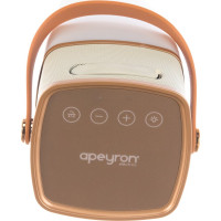 Музыкальный светильник Apeyron Bluetooth, аккумулятор 2200мА, корпус золото 11-104