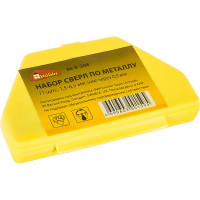 Набор сверл по металлу, пластмассовый короб, 13 шт. РемоКолор 36-8-308