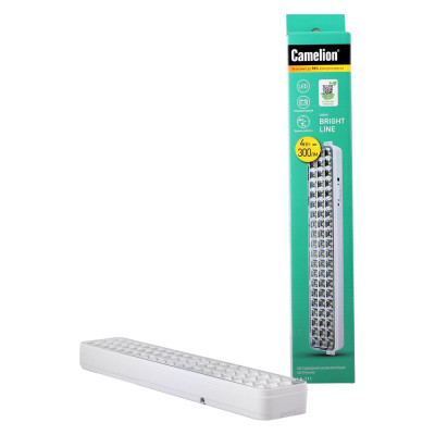Светильник Camelion LA-111 LED аккумуляторный Li-ion 220В 12914