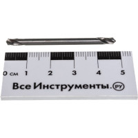 Сверло по металлу двухстороннее HSS-G Super 3,2x11x49мм, 10 шт Heller 21410