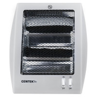 Кварцевый обогреватель Centek 2 уровня мощности 400 Вт/800 Вт CT-6100 LGY