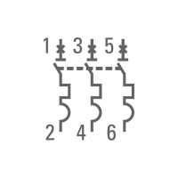 Автоматический выключатель EKF 3P 40А (С) ВА 47-63 4.5кА PROxima mcb4763-3-40C-pro
