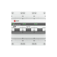 Автоматический выключатель EKF 3P 63А (С) ВА47-100 10кА PROxima mcb47100-3-63C-pro