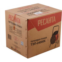 Круглая тепловая электрическая пушка Ресанта ТЭП-24000К 67/1/26