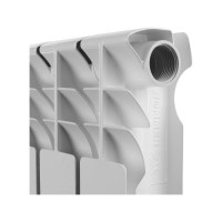 Алюминиевый радиатор ROMMER Optima 500 10 секций RAL9016 89559