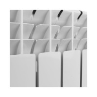 Алюминиевый радиатор ROMMER Optima 500 10 секций RAL9016 89559