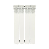 Алюминиевый радиатор ROMMER Optima 500 4 секции RAL9016 89556