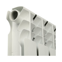 Алюминиевый радиатор ROMMER Optima 500 4 секции RAL9016 89556