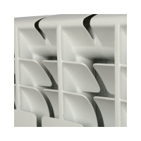 Алюминиевый радиатор ROMMER Optima 500 4 секции RAL9016 89556