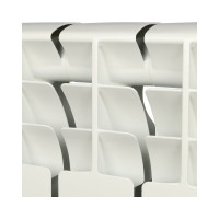 Биметаллический радиатор ROMMER Optima BM 500 6 секций RAL9016 89571