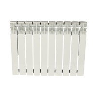 Алюминиевый радиатор ROMMER Plus 500 10 секций RAL9016 89566