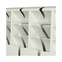 Алюминиевый радиатор ROMMER Plus 500 10 секций RAL9016 89566