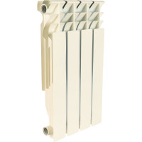 Алюминиевый радиатор ROMMER Plus 500 4 секции RAL9016 89562