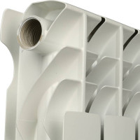 Алюминиевый радиатор ROMMER Plus 500 8 секций RAL9016 89565