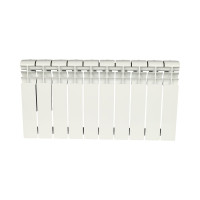 Алюминиевый радиатор ROMMER Profi 350 AL350-80-80-080 10 секций RAL9016 86623