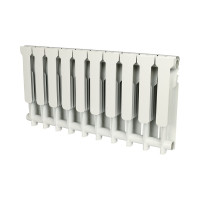 Алюминиевый радиатор ROMMER Profi 350 AL350-80-80-080 10 секций RAL9016 86623