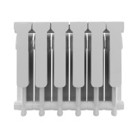 Алюминиевый радиатор ROMMER Profi 350 AL350-80-80-080 6 секций RAL9016 86621