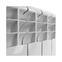 Алюминиевый радиатор ROMMER Profi 350 AL350-80-80-080 6 секций RAL9016 86621