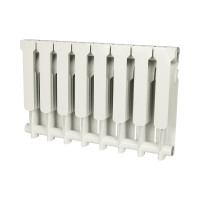 Алюминиевый радиатор ROMMER Profi 350 AL350-80-80-080 8 секций RAL9016 86622