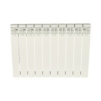 Алюминиевый радиатор ROMMER Profi 500 AL500-80-80-100 10 секций RAL9016 82485