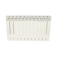 Алюминиевый радиатор ROMMER Profi 500 AL500-80-80-100 12 секций RAL9016 82486