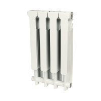 Алюминиевый радиатор ROMMER Profi 500 AL500-80-80-100 4 секции RAL9016 82482