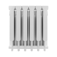 Алюминиевый радиатор ROMMER Profi 500 AL500-80-80-100 6 секций RAL9016 82483