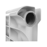 Алюминиевый радиатор ROMMER Profi 500 AL500-80-80-100 6 секций RAL9016 82483