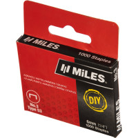 Скобы тип 53 (1000 шт; 6 мм) Miles N3-06-D