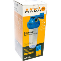 Корпус фильтра АКВА ПРО 10SL, прозрачный, 6 бар, лат. 1/2" MY-H10A.1/2 417