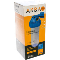 Корпус фильтра АКВА ПРО 10SL, прозрачный, 6 бар, лат. 3/4" MY-H10A.3/4  418