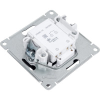 Механизм выключателя Systeme Electric 1-кл. ATLAS DESIGN с подсветкой сх.1а 10АХ мокко 1240356 ATN000613
