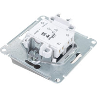 Механизм переключателя Systeme Electric 1-кл. ATLAS DESIGN 10АХ мокко ATN000661 1240378