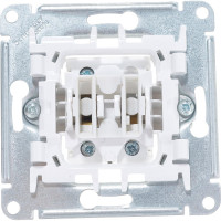Механизм переключателя Systeme Electric 1-кл. ATLAS DESIGN 10АХ мокко ATN000661 1240378